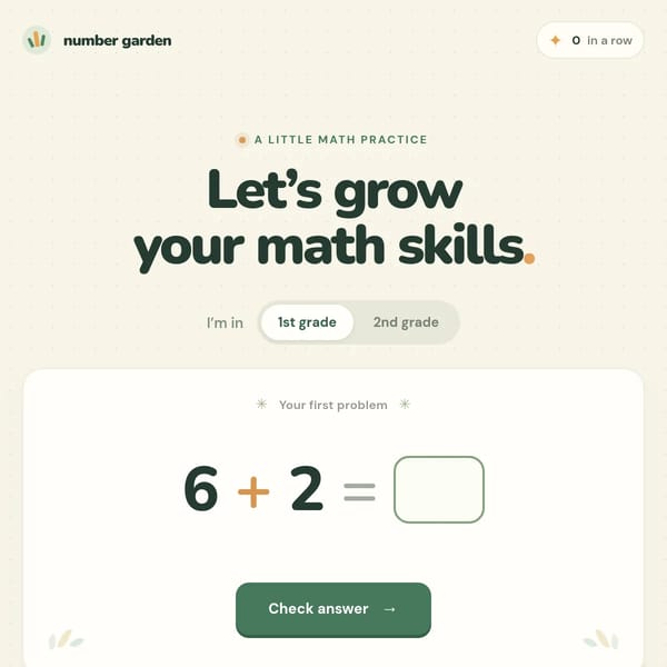 Number Garden