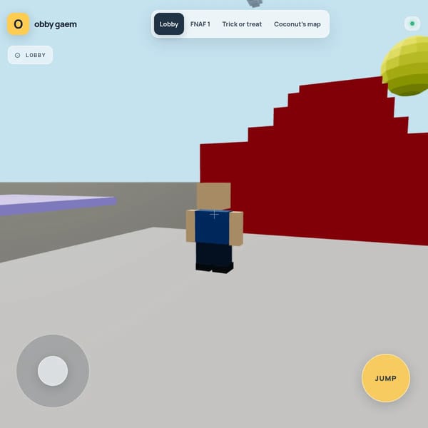 i tried putting my roblox game into websim and this is what i got