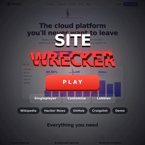 Site Wrecker but mobile support