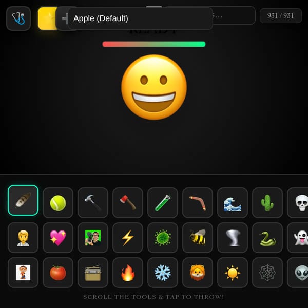 Emoji Thrower - Mega Edition