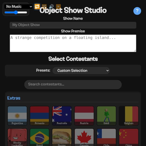Object Show Studio