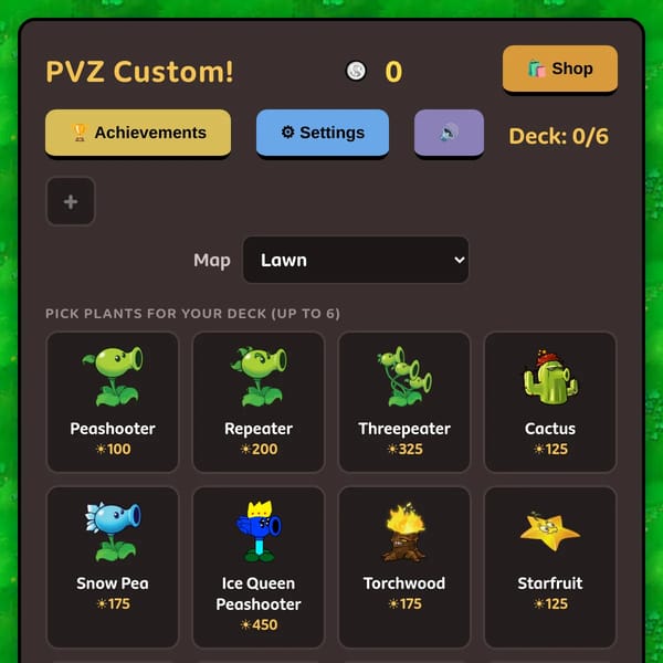 PVZ Custom (My Edits)