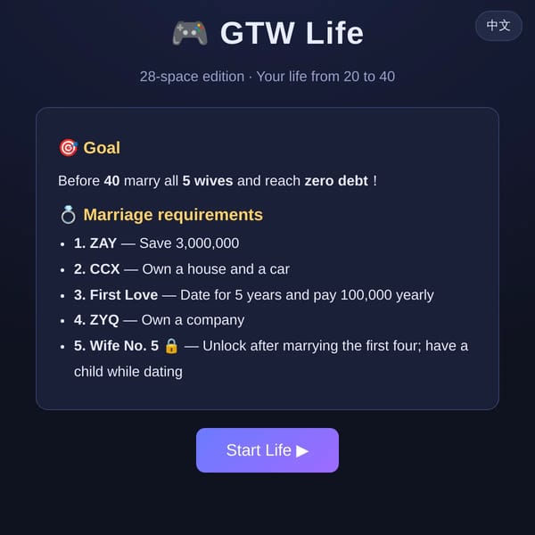 GTW大富翁