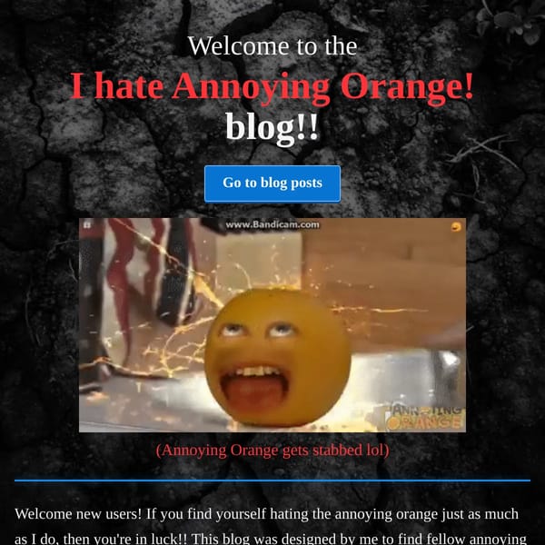 Orange Haters