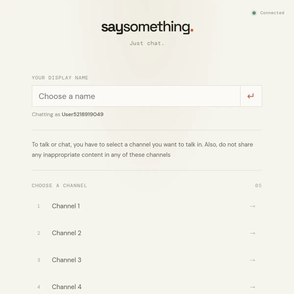 saysomething