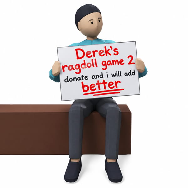 Derek's ragdoll game +