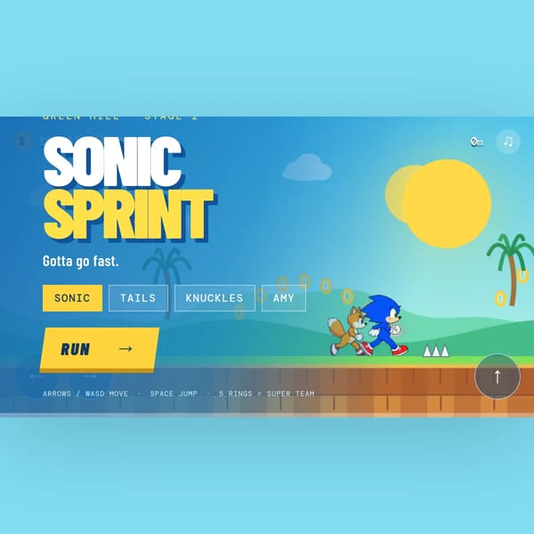 Sonic Sprint