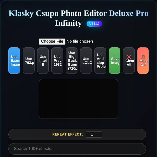 Klasky Csupo Photo Editor Deluxe Pro Infinity — UI 11.0