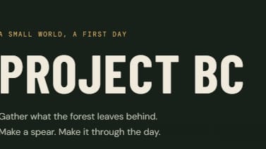 Project BC (early test)