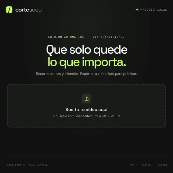 Corte seco
