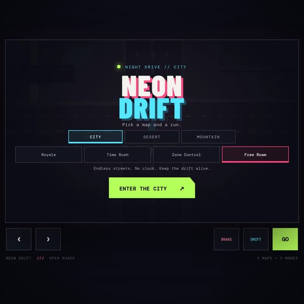 Neon Drift
