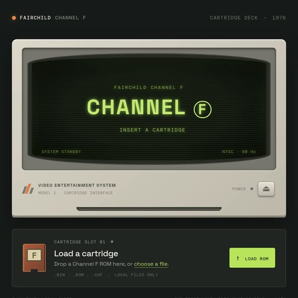 Channel F Loader