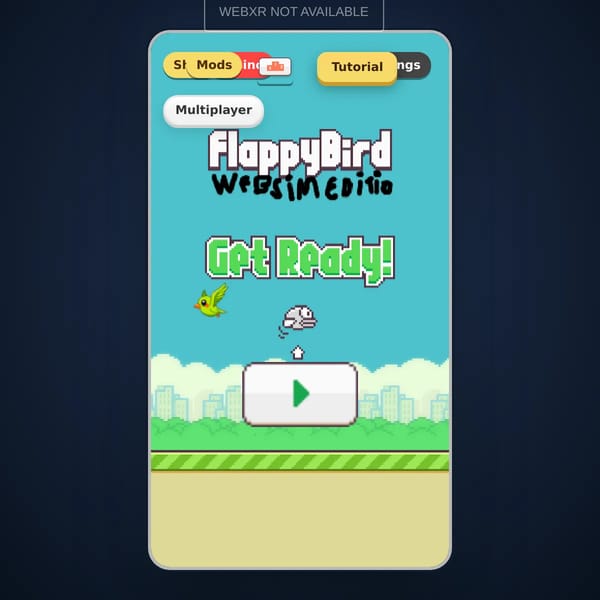 Flappy Bird Websim Edition