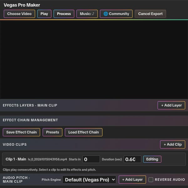 Vegas Pro Maker