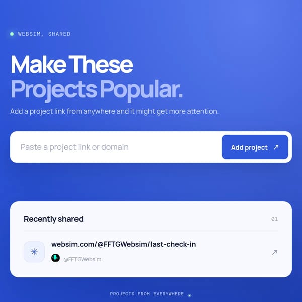 Project Popular