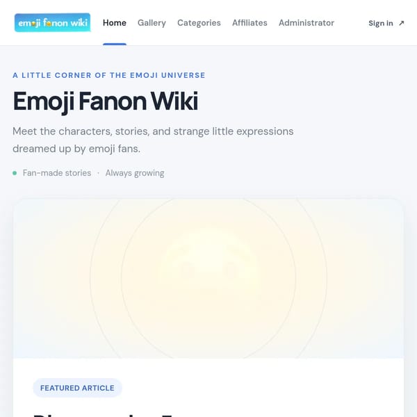 Emoji Fanon Wiki