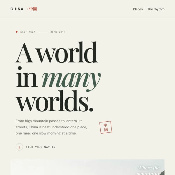 China
