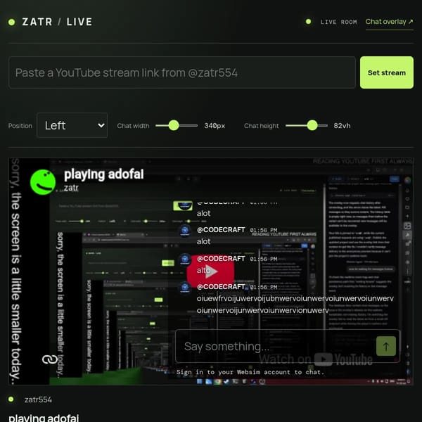 Zatr Live
