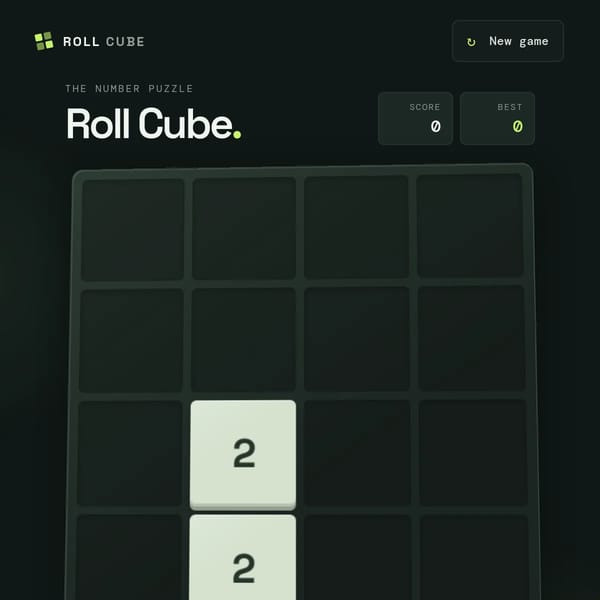Roll Cube