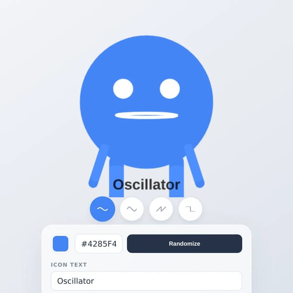 Oscillators BIG TEMPLATE