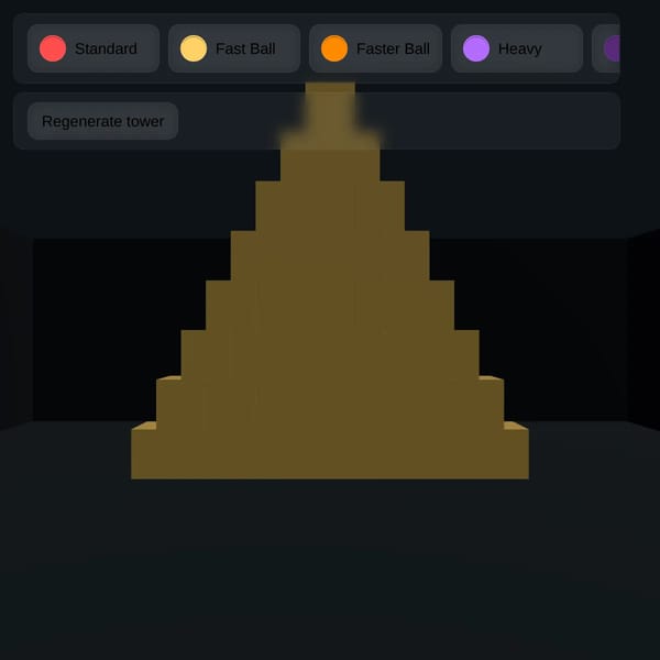 Balls vs Towers