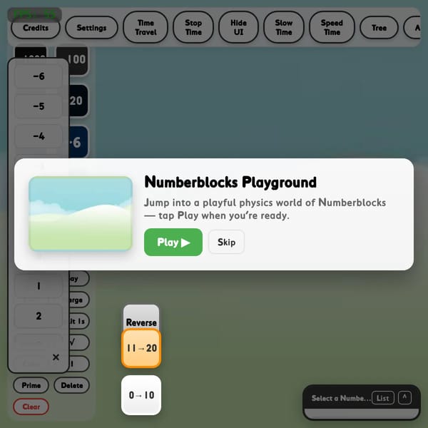 Numberblocks Playground