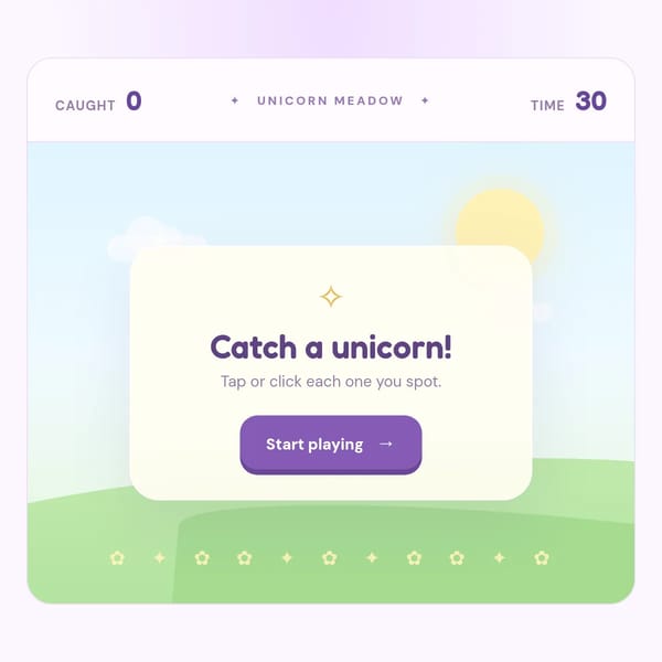 Unicorn Catch