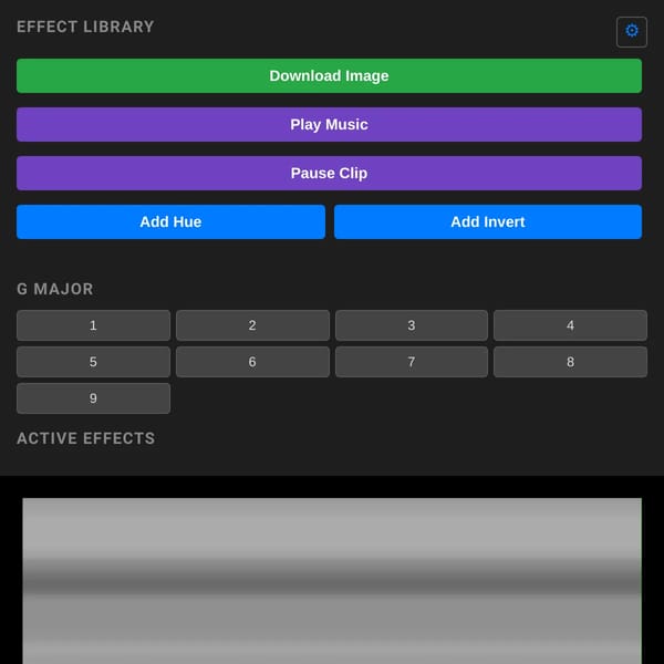 Image Effect Stack