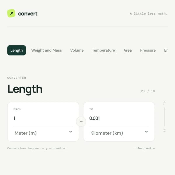 Convert