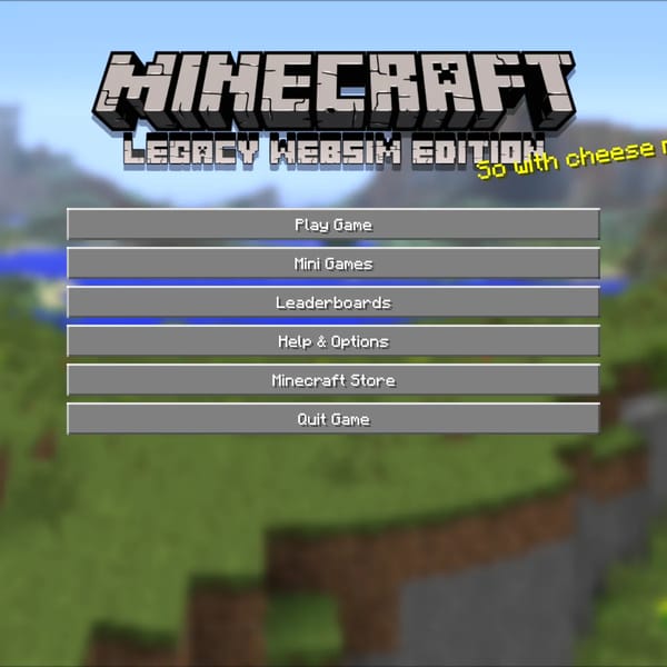 Minecraft : Legacy Websim Edition
