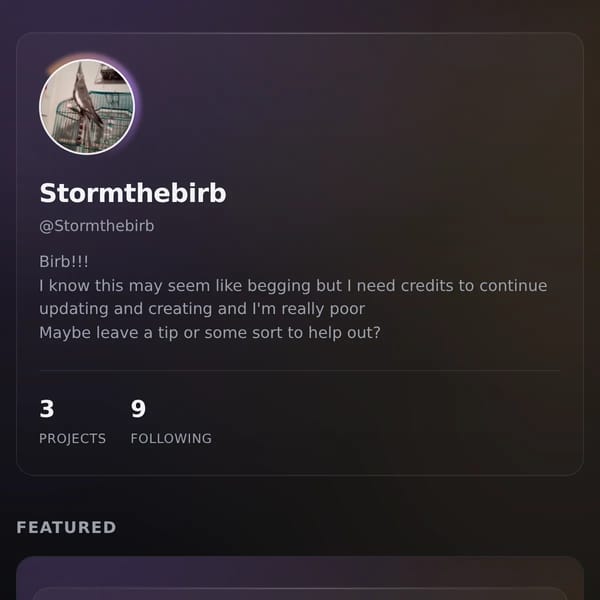 My New Profile!