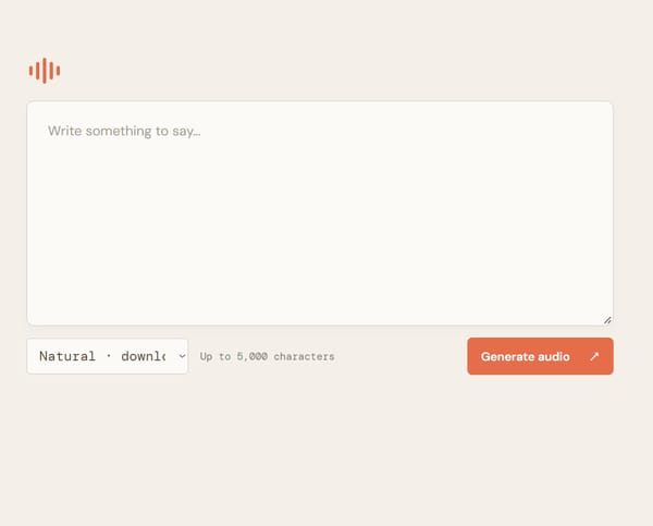 text to speech