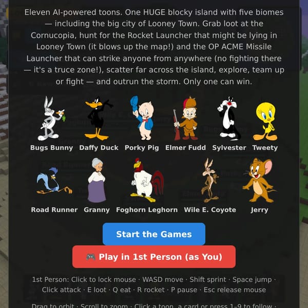Looney Games + Jerry