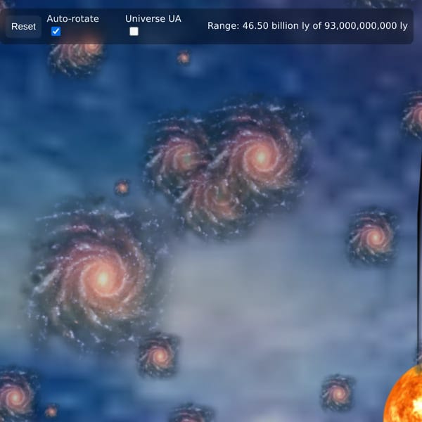 Interactive Universe Viewer