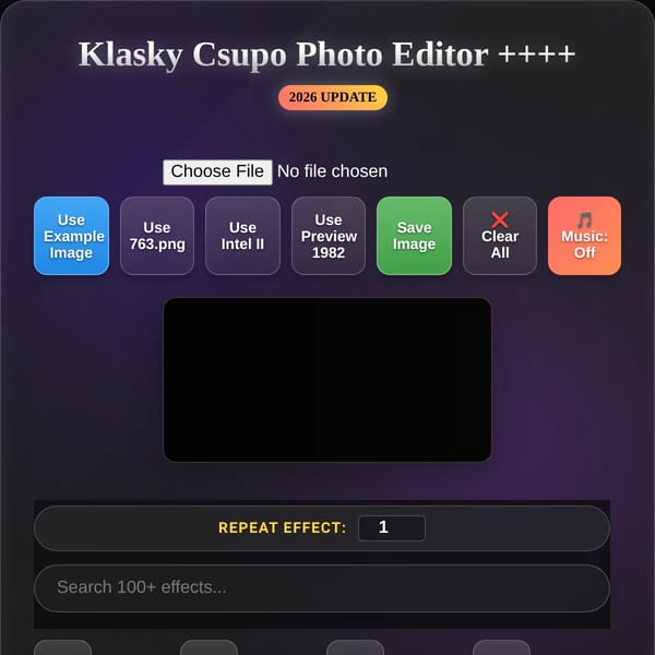 Klasky Csupo Photo Editor