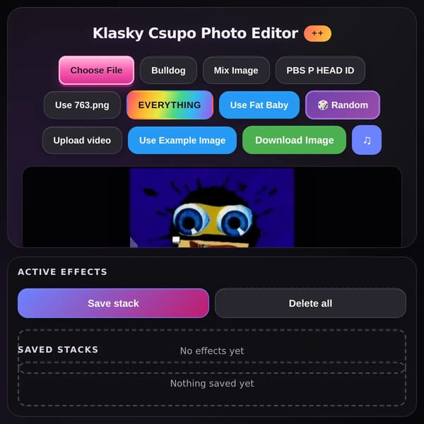 Klasky Csupo Photo Editor++