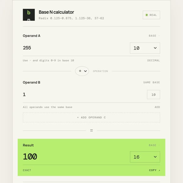 Base N