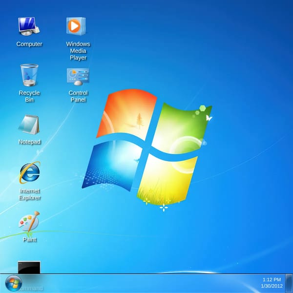 A WINDOWS 7 RECREATION - CREATE AND EXPLORE