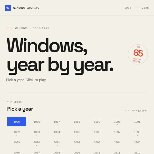 Windows Archive