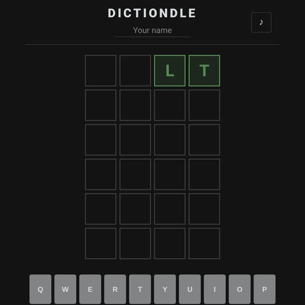Dictiondle