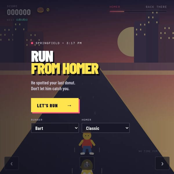 run from homer