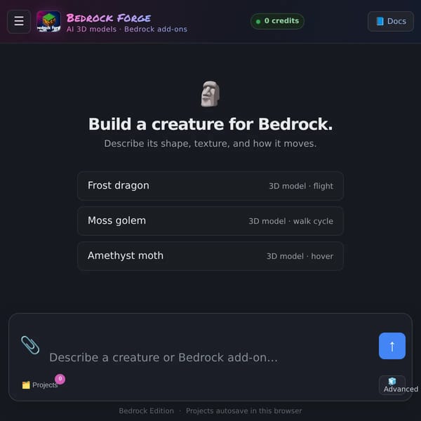 Bedrock Forge
