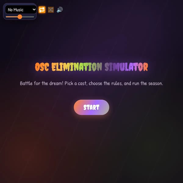 OSC Elimination Simulator