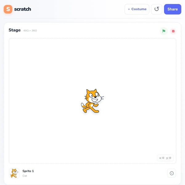 scratch websim verison