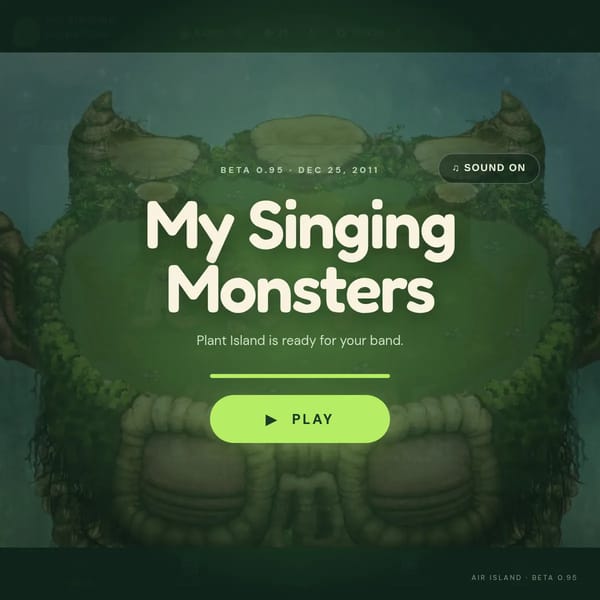 MY SINGING MONSTERS Beta! (0.95)