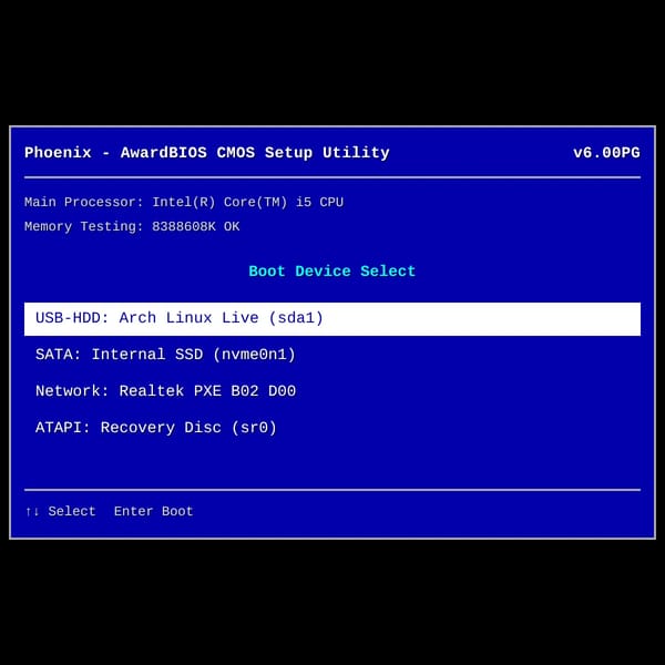 Arch Linux Simulation (BETA)