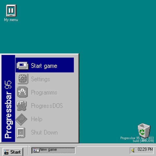 Progressbar 95 NEWER VERSION