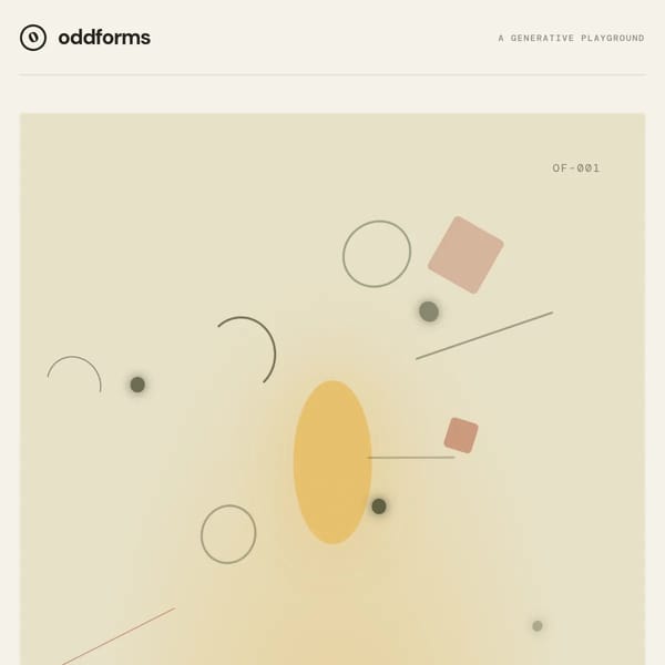 Oddforms