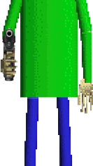 Baldi's Basics But You And Baldi Have a Gun (MOD)