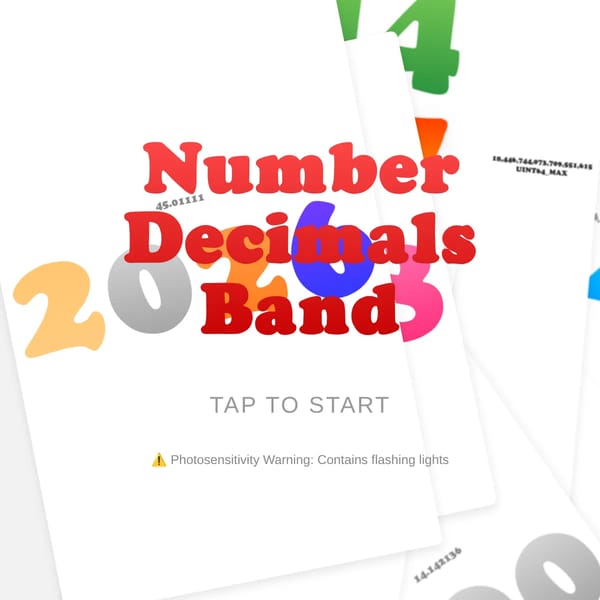 Number Decimals Band